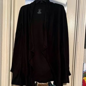 Cuddl Duds black Cardigan